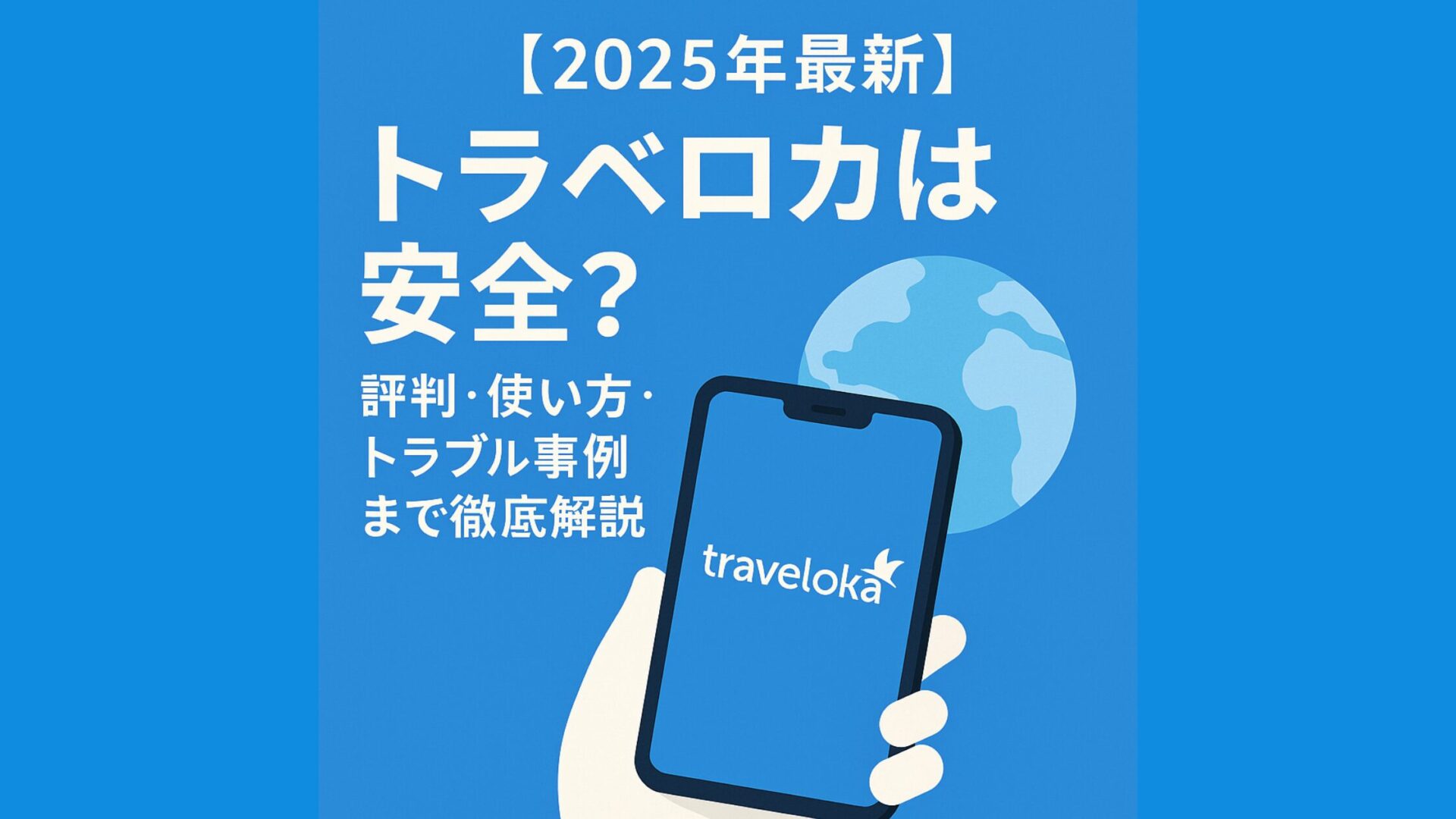【2025年最新】トラベロカは安全?評判・使い方・トラブル事例まで徹底解説