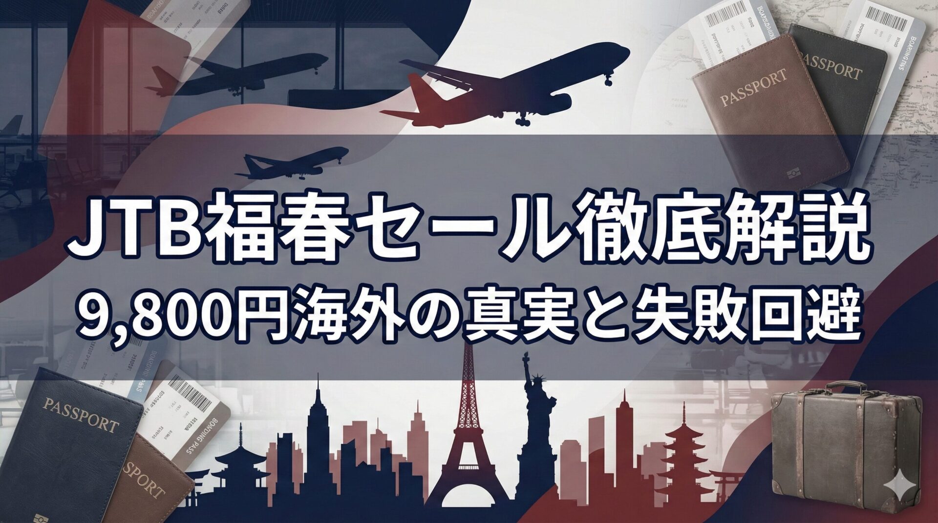 JTB福春セール徹底解説｜9,800円海外の真実と失敗回避